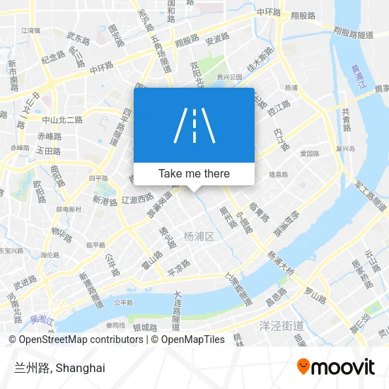 兰州路 map