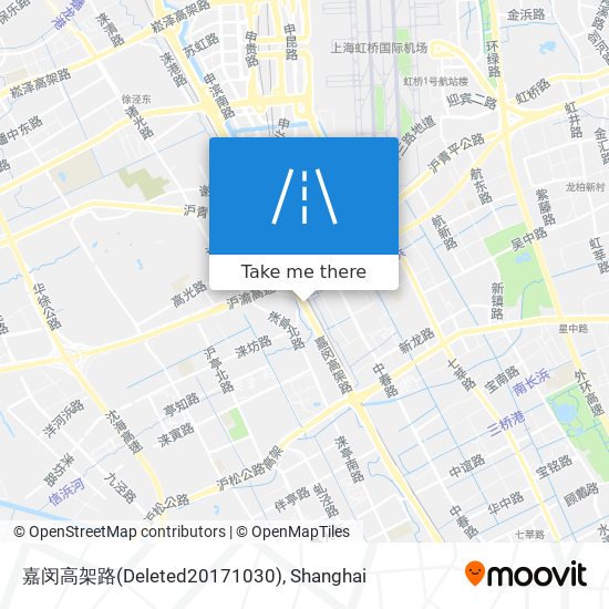 嘉闵高架路(Deleted20171030) map