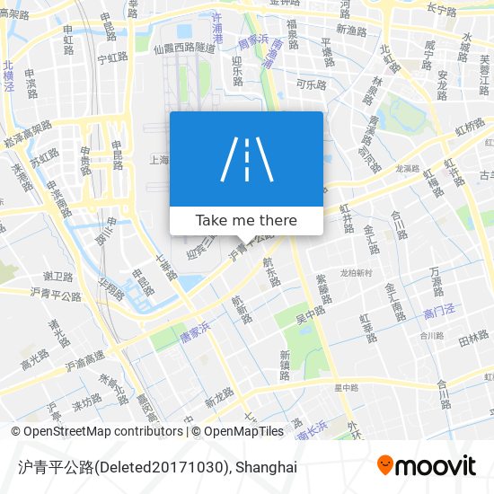 沪青平公路(Deleted20171030) map