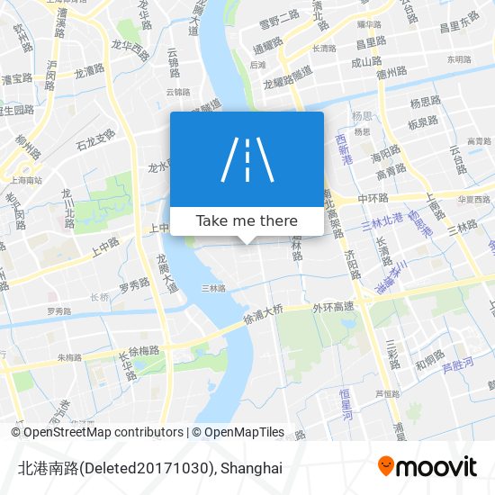 北港南路(Deleted20171030) map