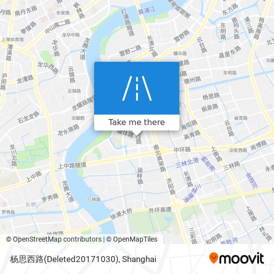 杨思西路(Deleted20171030) map