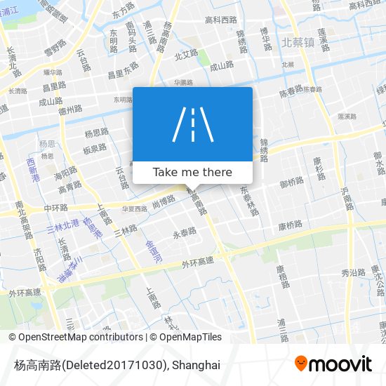 杨高南路(Deleted20171030) map