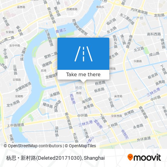 杨思 • 新村路(Deleted20171030) map