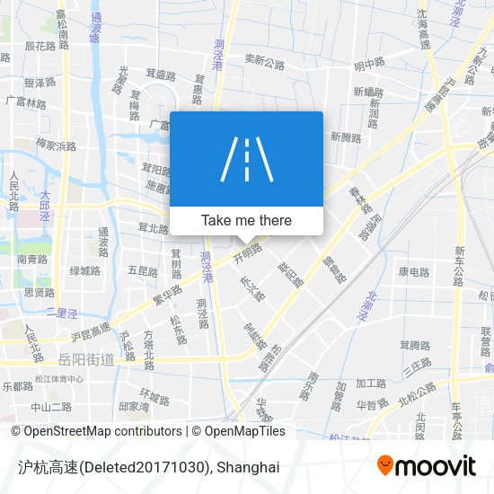 沪杭高速(Deleted20171030) map