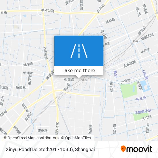 Xinyu Road(Deleted20171030) map