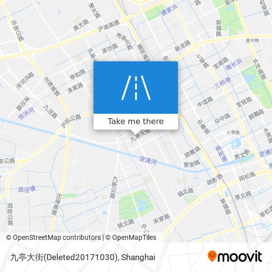 九亭大街(Deleted20171030) map