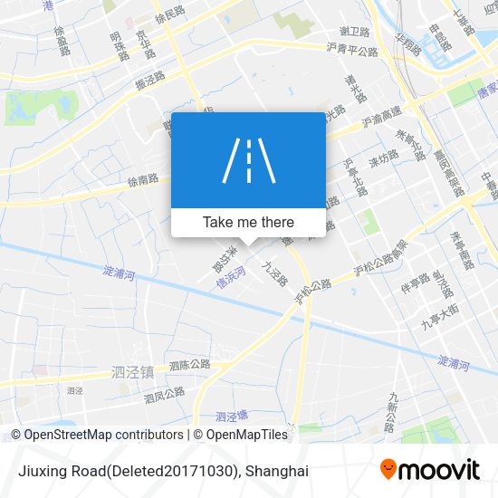 Jiuxing Road(Deleted20171030) map