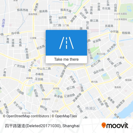 四平路隧道(Deleted20171030) map