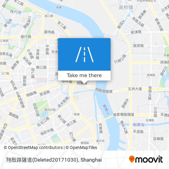 翔殷路隧道(Deleted20171030) map