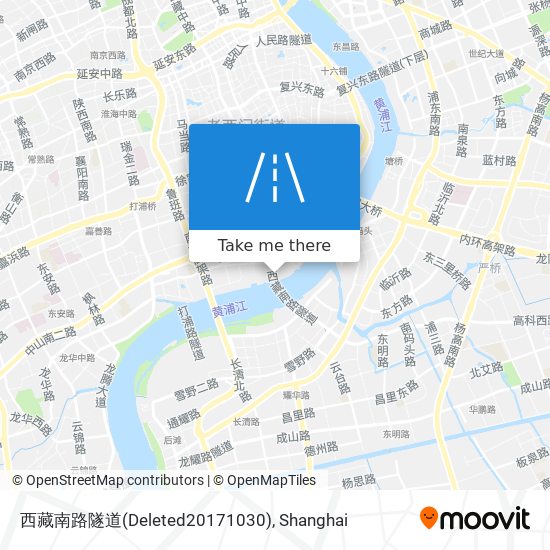 西藏南路隧道(Deleted20171030) map