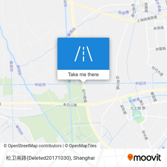 松卫南路 map