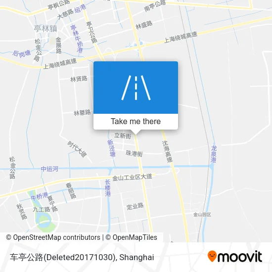 车亭公路(Deleted20171030) map