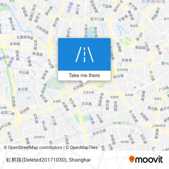 虹桥路(Deleted20171030) map