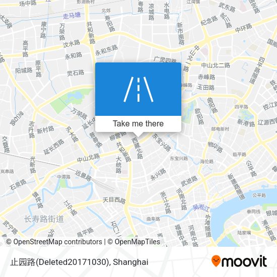 止园路(Deleted20171030) map