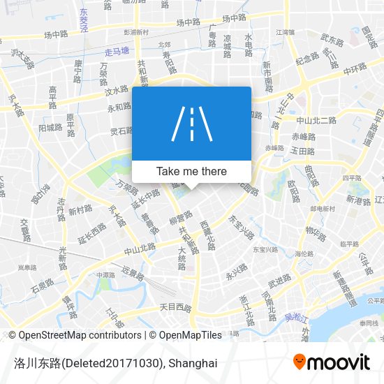 洛川东路(Deleted20171030) map
