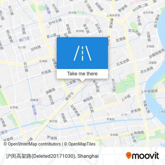 沪闵高架路(Deleted20171030) map