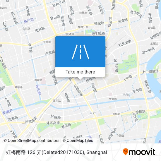 虹梅南路 126 弄(Deleted20171030) map