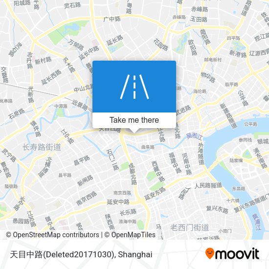 天目中路(Deleted20171030) map