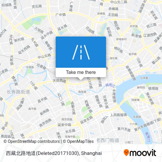 西藏北路地道(Deleted20171030) map