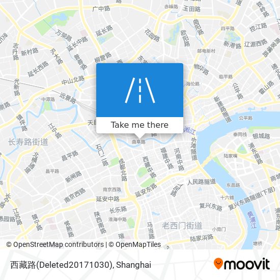 西藏路(Deleted20171030) map