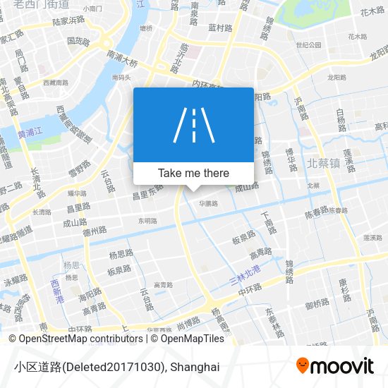 小区道路(Deleted20171030) map