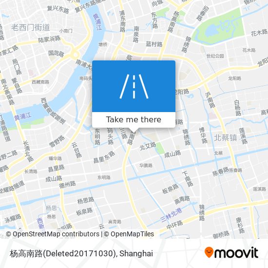 杨高南路(Deleted20171030) map