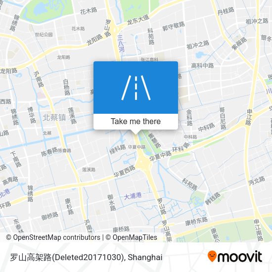 罗山高架路(Deleted20171030) map