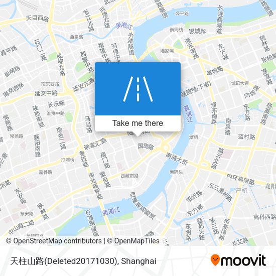 天柱山路(Deleted20171030) map
