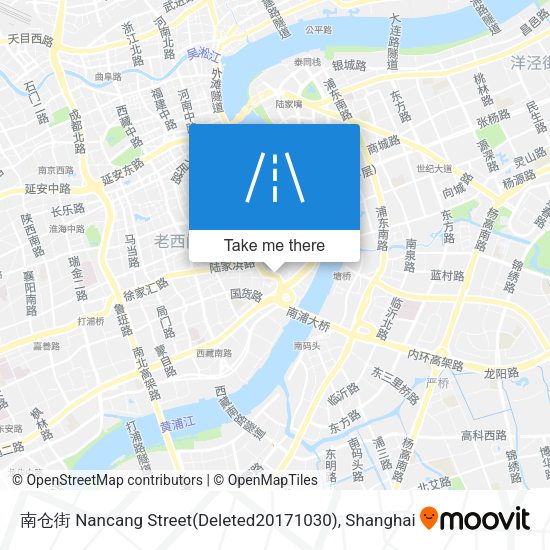 南仓街 Nancang Street(Deleted20171030) map