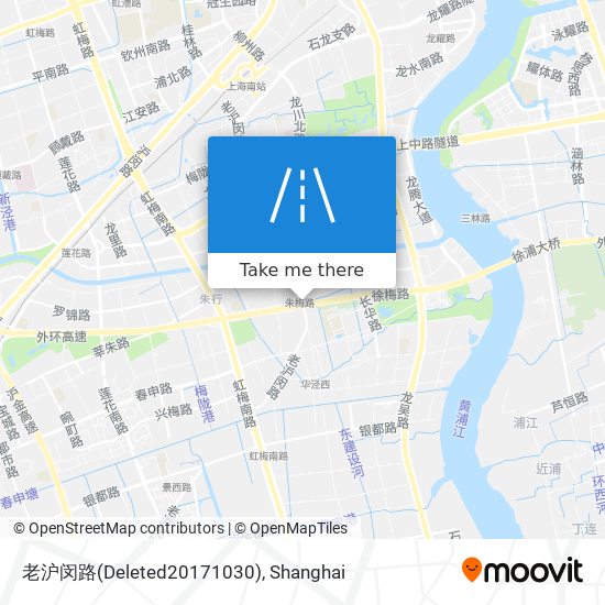 老沪闵路(Deleted20171030) map