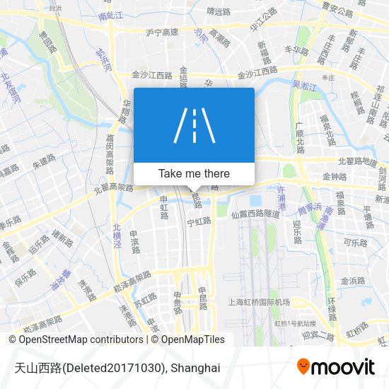 天山西路(Deleted20171030) map
