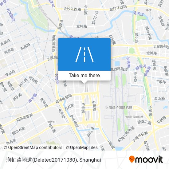 润虹路地道(Deleted20171030) map