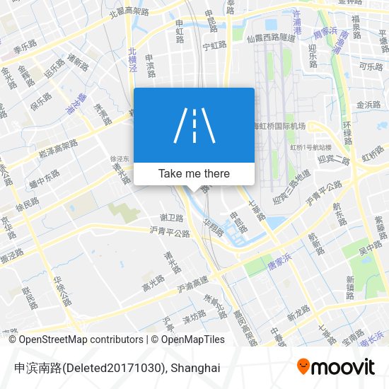 申滨南路(Deleted20171030) map