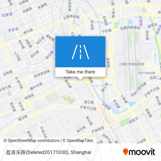 盈港东路(Deleted20171030) map