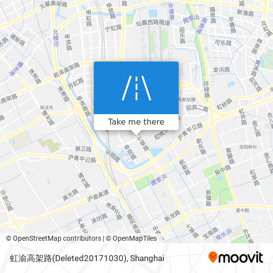 虹渝高架路(Deleted20171030) map