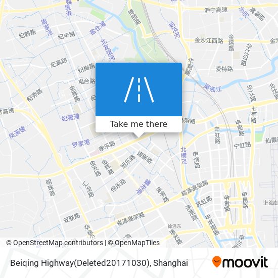 Beiqing Highway(Deleted20171030) map