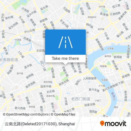 云南北路(Deleted20171030) map