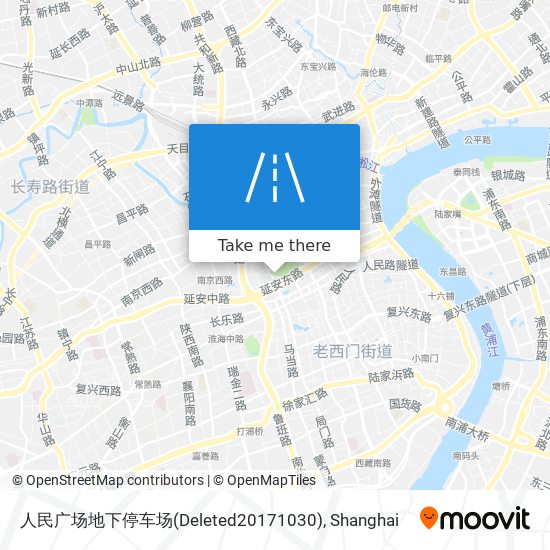 人民广场地下停车场(Deleted20171030) map