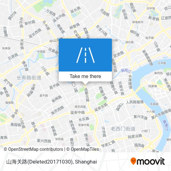 山海关路(Deleted20171030) map