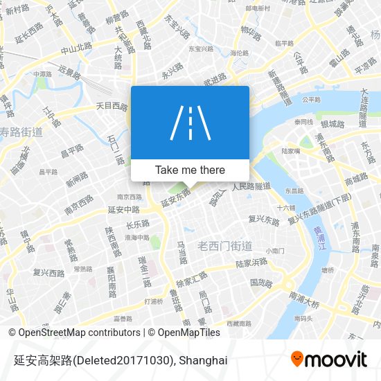 延安高架路(Deleted20171030) map