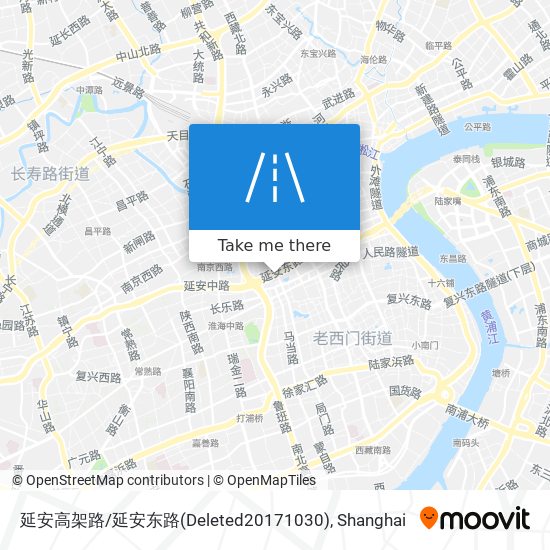 延安高架路/延安东路(Deleted20171030) map