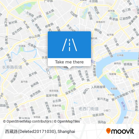 西藏路(Deleted20171030) map