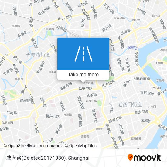 威海路(Deleted20171030) map