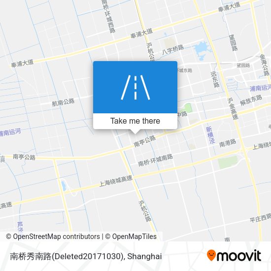 南桥秀南路(Deleted20171030) map
