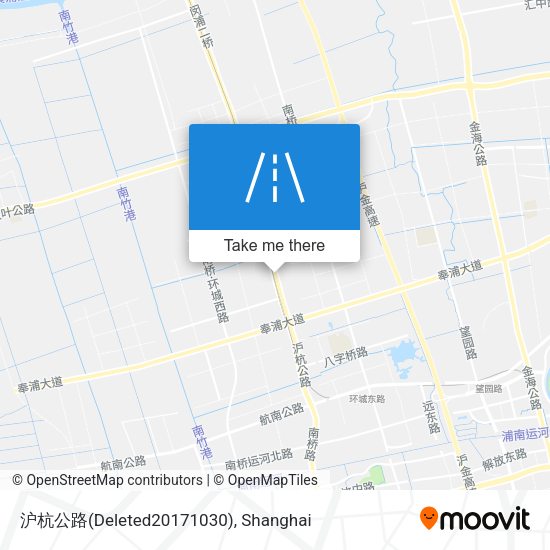 沪杭公路(Deleted20171030) map