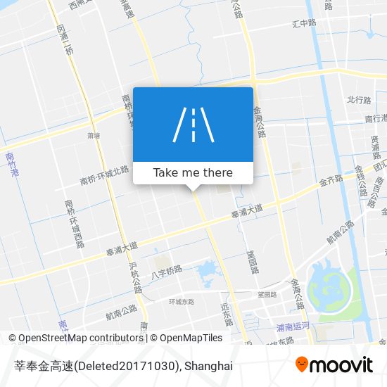 莘奉金高速(Deleted20171030) map