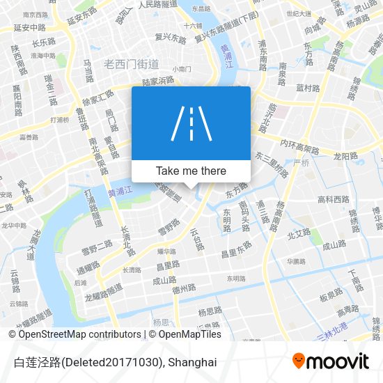 白莲泾路(Deleted20171030) map