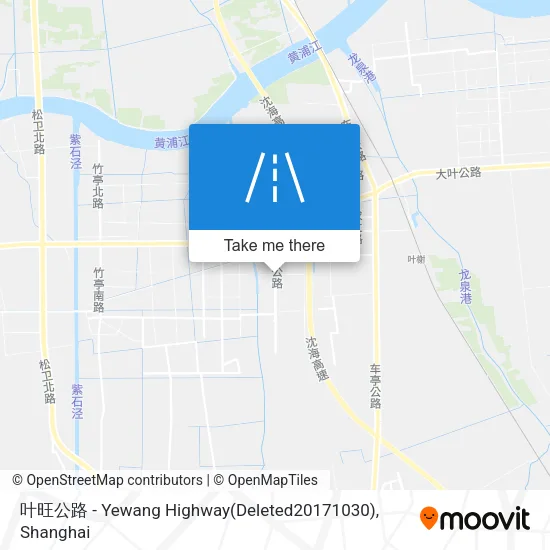 叶旺公路 - Yewang Highway(Deleted20171030) map