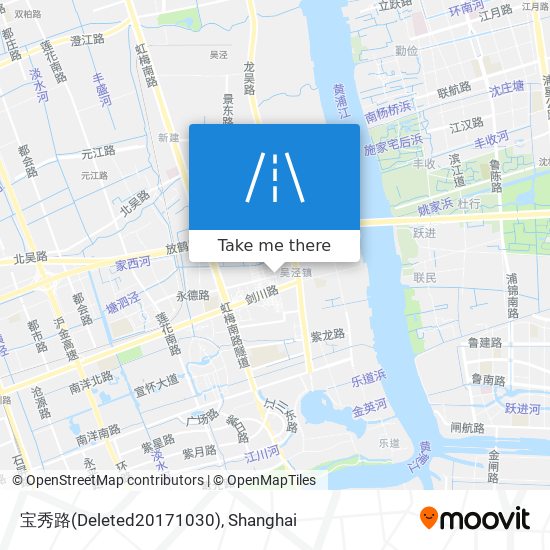 宝秀路(Deleted20171030) map