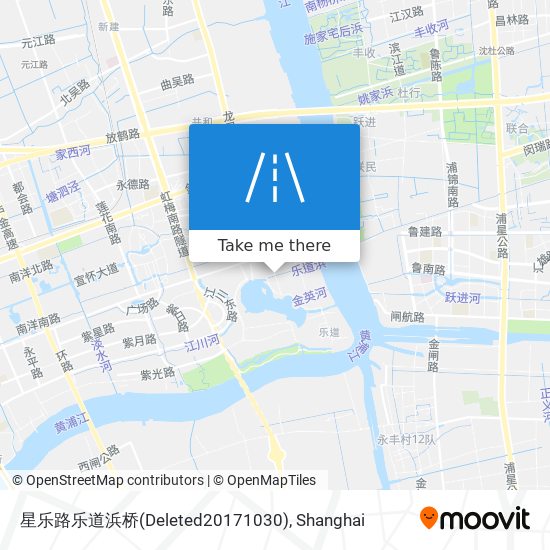星乐路乐道浜桥(Deleted20171030) map